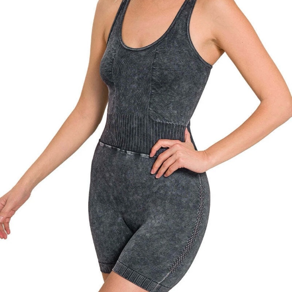 NWOT Zenana Sporty Romper Onesie